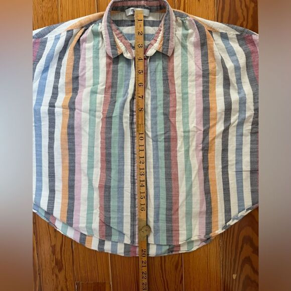 Madewell Cropped Buttondown Shirt - Picture 6 of 7